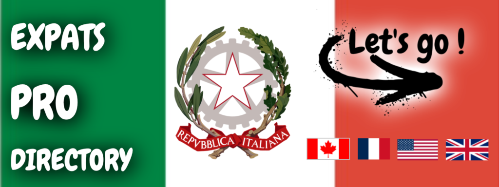 Flag of Italy Let's Go