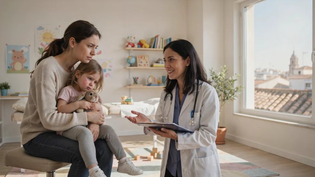 English-speaking pediatrician in Madrid